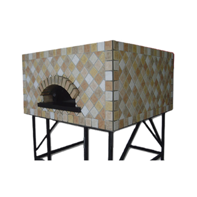 Univex DOME59S-NG Thirteen 12" Pizza Capacity Natural Gas Artisan Stone Hearth Square Pizza Oven - 97,500 BTU