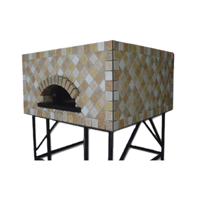 Univex DOME55S-LP Eleven 12" Pizza Capacity Liquid Propane Artisan Stone Hearth Square Pizza Oven - 97,500 BTU