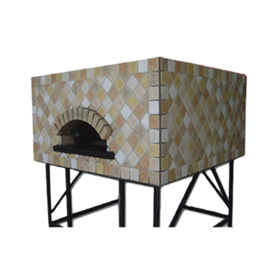 Univex DOME55S-LP Eleven 12" Pizza Capacity Liquid Propane Artisan Stone Hearth Square Pizza Oven - 97,500 BTU