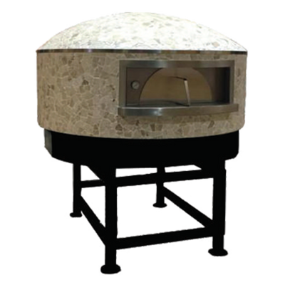 Univex DOME39GV-NG Five 12" Pizza Capacity Natural Gas Artisan Stone Hearth Domed/Round Pizza Oven - 92,500 BTU