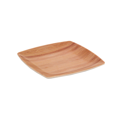 FOH DAP068BBB23 5" W Square Bamboo Platewise Plate