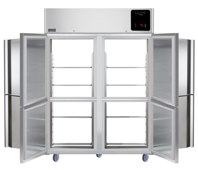U-Line UCRP249-SS71A 49 Cu. Ft. Solid Door Pass-Thru Commercial Refrigerator