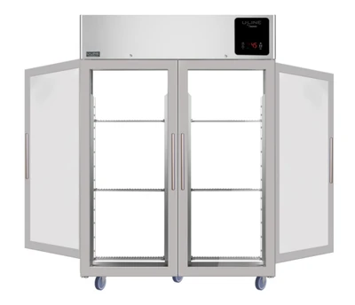 U-Line UCRP149-GG71A 49 Cu. Ft. Glass (Display) Door Pass-Thru Commercial Refrigerator