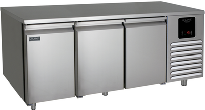 U-Line UCFZ570-SS61A 15.57 Cu. Ft. Stainless Steel Solid 3 Doors Reach-In U-Line Commercial Undercounter Freezer - 115 Volts