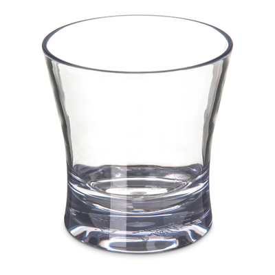 Carlisle 560907 9 Oz. Clear SAN Carlisle - Alibi Rocks Glass