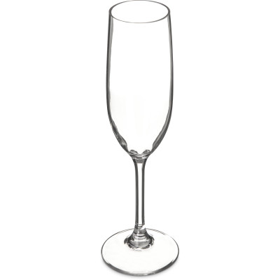 Carlisle 564007 8 Oz. Clear Polycarbonate Carlisle - Alibi Champagne Flute