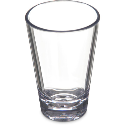 Carlisle 560307 3 Oz. Clear SAN Carlisle - Alibi Shooter or Mini Dessert Glass