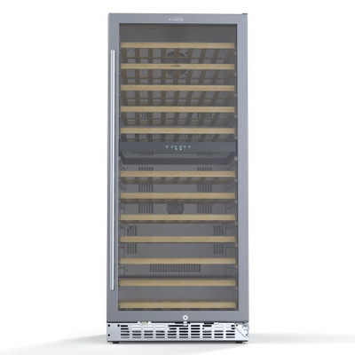 Koolmore KM-CW92DZ-SS 23.4" W 1 Hinged Glass Door Reach-In Wine Refrigerator - 120 Volts