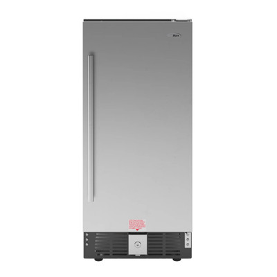 Koolmore KM-BIR3C-SS 3 Cu. Ft. Stainless Steel 1 Solid Door Undercounter Refrigerator - 115 Volts