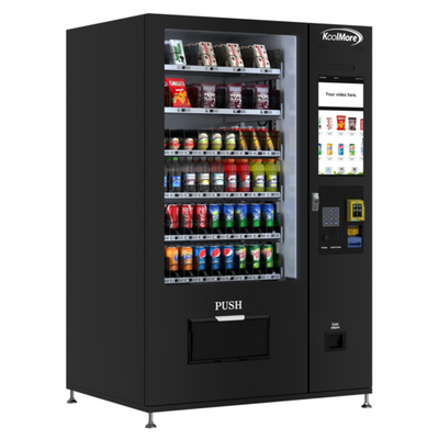Koolmore KM-VMRT-50-BCR 50.9" W Black Refrigerated Snack Vending Machine