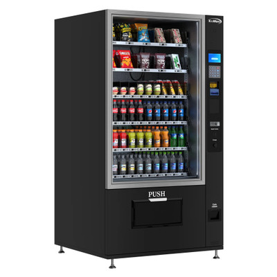 Koolmore KM-VMR-40-BC 40.8" W Black Refrigerated Snack Vending Machine