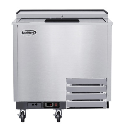 Koolmore KM-GF36-SS 9 Cu. Ft. Stainless Steel Commercial Glass Forster - 115 Volts