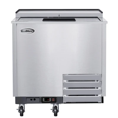 Koolmore KM-GF36-SS 9 Cu. Ft. Stainless Steel Commercial Glass Forster - 115 Volts