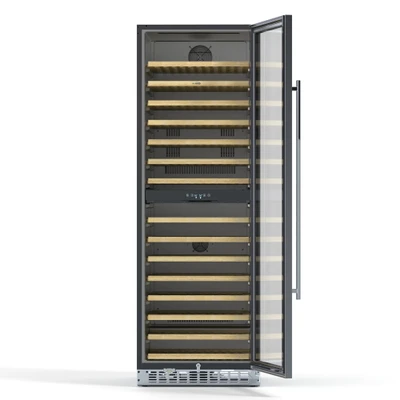 Koolmore KM-CW155DZ-SS 23.4" W 1 Hinged Glass Door Reach-In Wine Refrigerator - 120 Volts