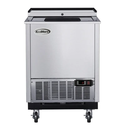 Koolmore KM-GF25-SS 5 Cu. Ft. Stainless Steel Commercial Glass Forster - 115 Volts