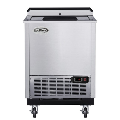 Koolmore KM-GF25-SS 5 Cu. Ft. Stainless Steel Commercial Glass Forster - 115 Volts