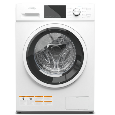 Koolmore FLC-3CWH 2.7 Cu. Ft. White Stainless Steel Drum All In One Washer and Dryer Combo