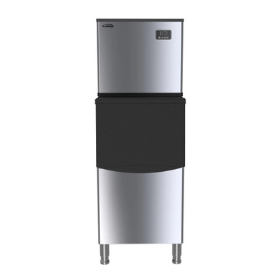 Koolmore CIM-315 315 Lbs. Stainless Steel Free Standing Air Cold Commercial Ice Maker