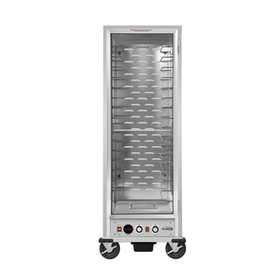 Koolmore KM-CHP36-WIGL 36 Pans Aluminum Insulated Commercial Heated Holding and Proofing Cabinet - 120 Volts