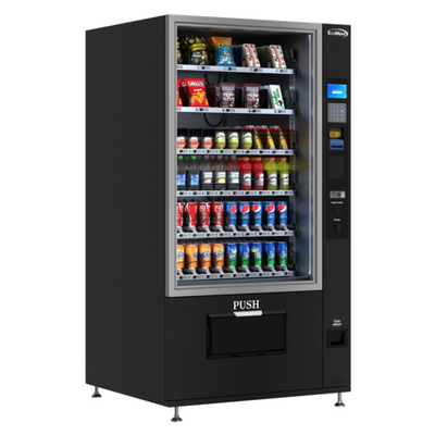 Koolmore KM-VMR-40-B 40.8" W Black Refrigerated Snack Vending Machine