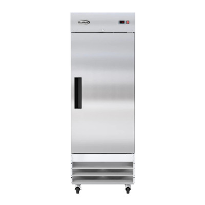 Koolmore RIR-1D-SS-19C 15.5 Cu. Ft. 1 Solid Door Stainless Steel Reach In Refrigerator - 115 Volts