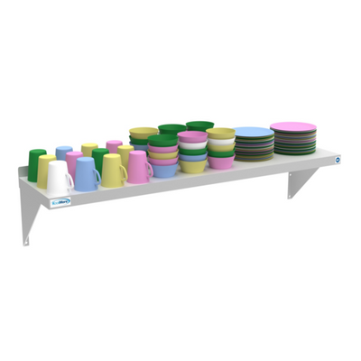 Koolmore WMSH-1248 48" W Stainless Steel 18 Gauge Wall Shelf