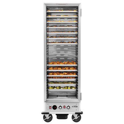 Koolmore KM-CHP36-SIGL 36 Pans Aluminum Insulated Commercial Heated Holding and Proofing Cabinet - 120 Volts
