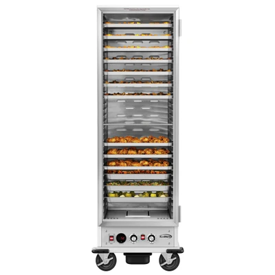 Koolmore KM-CHP36-SIGL 36 Pans Aluminum Insulated Commercial Heated Holding and Proofing Cabinet - 120 Volts