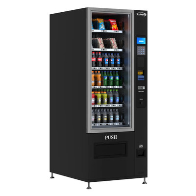 Koolmore KM-VMR-30-BC 38.5" W Classic Black Refrigerated Snack Vending Machine