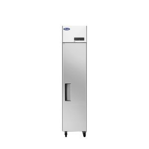 Atosa USA, Inc. MBF15FSGR 13 Cu. Ft. Stainless Steel 1 Solid Door Reach In Freezer - 115 Volts