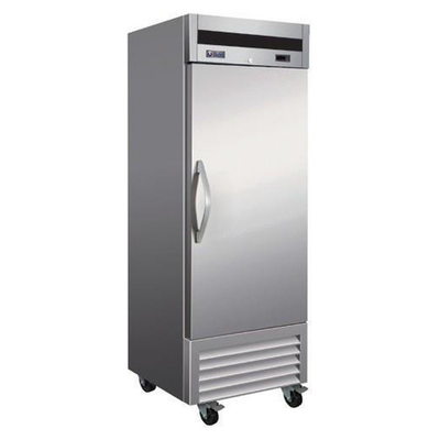 MVP Group IB19F 26.8&quot; W Stainless Steel Solid Door Reach-In IKON Freezer - 115 Volts