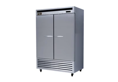 MVP Group KBSF-2 53.9" W Stainless Steel 2 Solid Doors Reach-In Kool-It Signature Freezer - 115 Volts