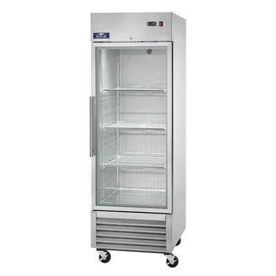 Arctic Air AGDF23 27" W Stainless Steel Glass Door Reach-In Freezer - 115 Volts