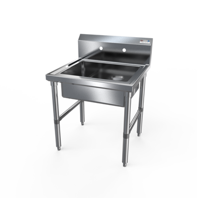 NBR Equipment SVS-2016 23" W x 25" D x 34" H (1) Compartment Free Standing Service Sink