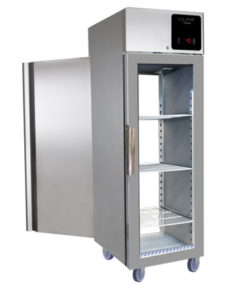 U-Line UCRP125-GS31A 25 Cu. Ft. Solid & Glass Combination Door Pass-Thru Commercial Refrigerator