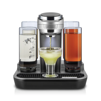 Hamilton Beach 55306 Bartesian Professional Cocktail Maker with 5 Glass Bottles - 120 Volts