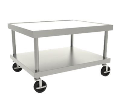 Wolf STAND/C-24 26" W x 30" D x 24" H Stainless Steel with Marine Edge Undershelf Equipment Stand