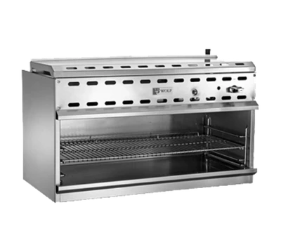 Wolf WICM24-NG 24" W Stainless Steel Infrared Burner Natural Gas Cheesemelter - 20,000 BTU