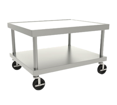 Wolf STAND/C-48 49" W x 30" D x 24" H Stainless Steel with Marine Edge Undershelf Equipment Stand
