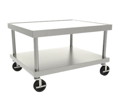 Wolf STAND/C-48 49" W x 30" D x 24" H Stainless Steel with Marine Edge Undershelf Equipment Stand