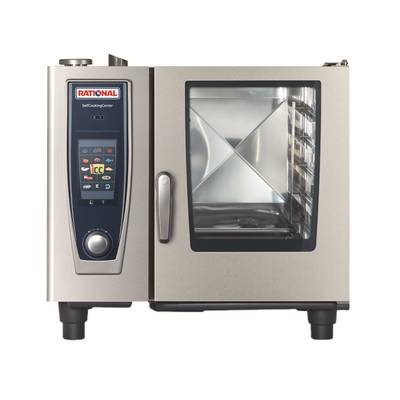 RATIONAL ICP 6-HALF E 208/240V 3 PH (LM100BE) Electric iCombi Pro Combi Oven and Steamer - 208 Volts 3 Phase