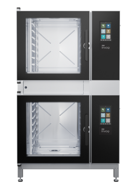 Blodgett INVOQ 62BE/62BE 14 Pans Full Size Stainless Steel Electric Combi Oven Steamer - 208 Volts 3 Phase