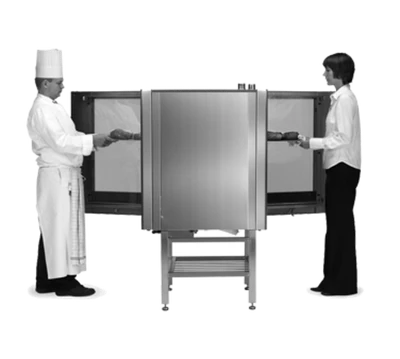Blodgett INVOQ 61BLE-PT 5 Pans Full Size Stainless Steel Electric Combi Oven Steamer - 208 Volts 3 Phase