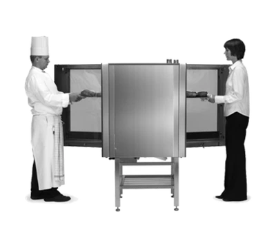 Blodgett INVOQ 101BLE-PT 7 Pans Full Size Stainless Steel Electric Combi Oven Steamer - 208 Volts 3 Phase