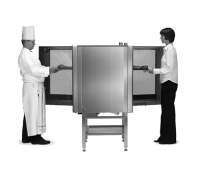 Blodgett INVOQ 101BLE-PT 7 Pans Full Size Stainless Steel Electric Combi Oven Steamer - 208 Volts 3 Phase