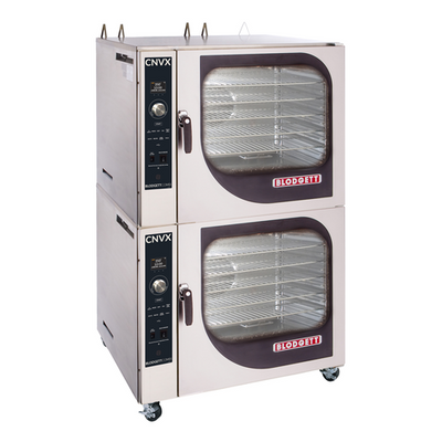 Blodgett CNVX-14G/BX-14G 14 Pans Stainless Steel Full Size Natural Gas Convection Oven and Boilerless Combi Oven - 208 Volts