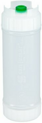 San Jamar 857316S 16 Oz. Green Cap Single Tip EZ-Kleen Sauce Bottle