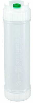 San Jamar 857320S 20 Oz. Green Cap Single Tip EZ-Kleen Sauce Bottle