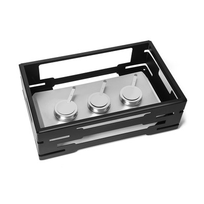 Rosseto SM234 Stainless Steel Stackable Countertop Multi-Chef Food Warmer
