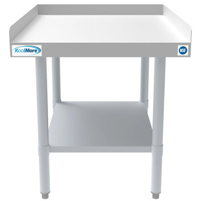 Koolmore EQT-163024 24" W x 30" D Stainless Steel 16 Gauge Equipment Stand with Undershelf